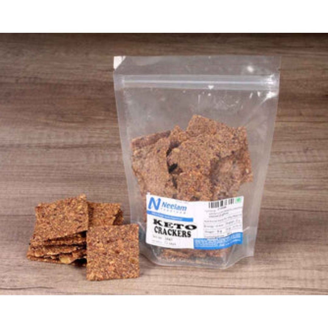 KETO CRACKERS 125G NEELAM