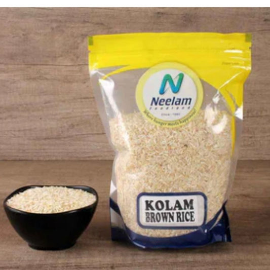 KOLAM BROWN RICE_JEERA KOLAM 500G NEELAM