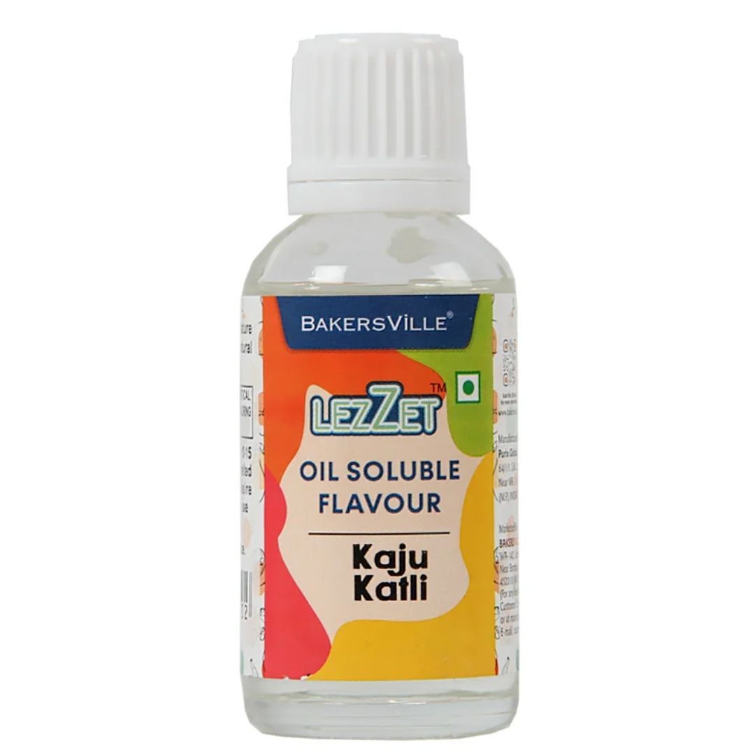 Kaju Katli  Lezzet Oil Soluble Flavour 30ml Bakersville