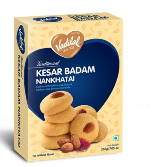 Kesar Badam Nankhatai 200g Vadilal