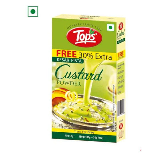 Kesar Pista Custard Powder 130g Tops