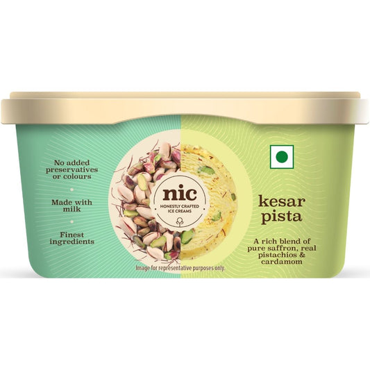 Kesar Pista Ice Cream NIC