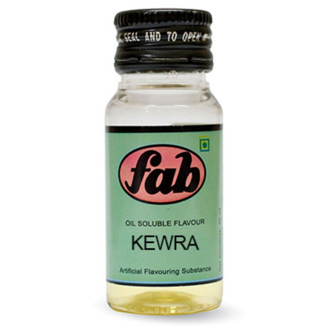 Kewra - Fab Oil Soluble Flavours 30ml Fab