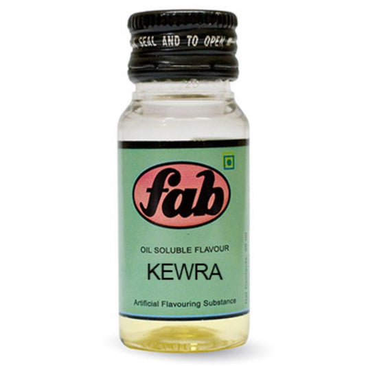 Kewra - Fab Oil Soluble Flavours 30ml Fab