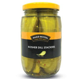 Kosher Dill Stackers 370g Hugo Reitzel