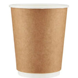 Kraft Double Wall Paper Cup 237ml