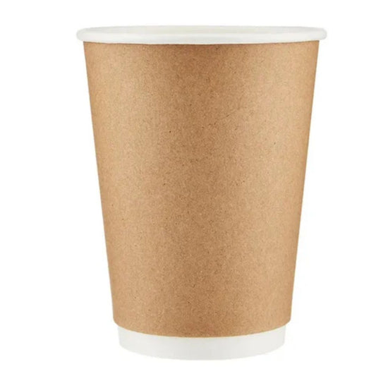 Kraft Double Wall Paper Cup 355ml