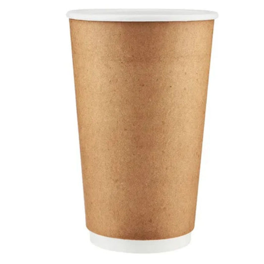 Kraft Double Wall Paper Cup 474ml