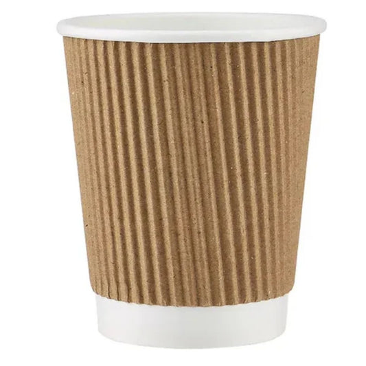 Kraft Ripple Paper Cup 120ml