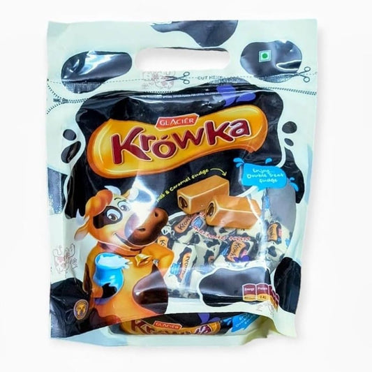 Krowka Toffee Milk & Caramel Fudge 500gm Glacier