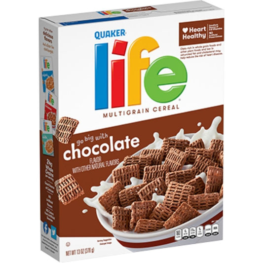 LIFE CEREAL CHOCOLATE QUAKER