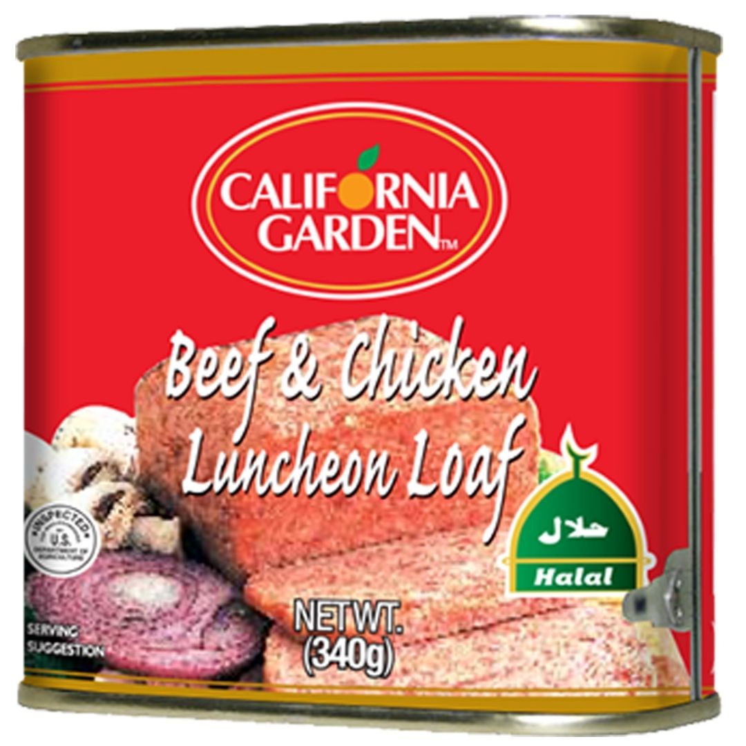 LUNCHEON LOAF MEAT-CHICKEN (HALAL) California Garden