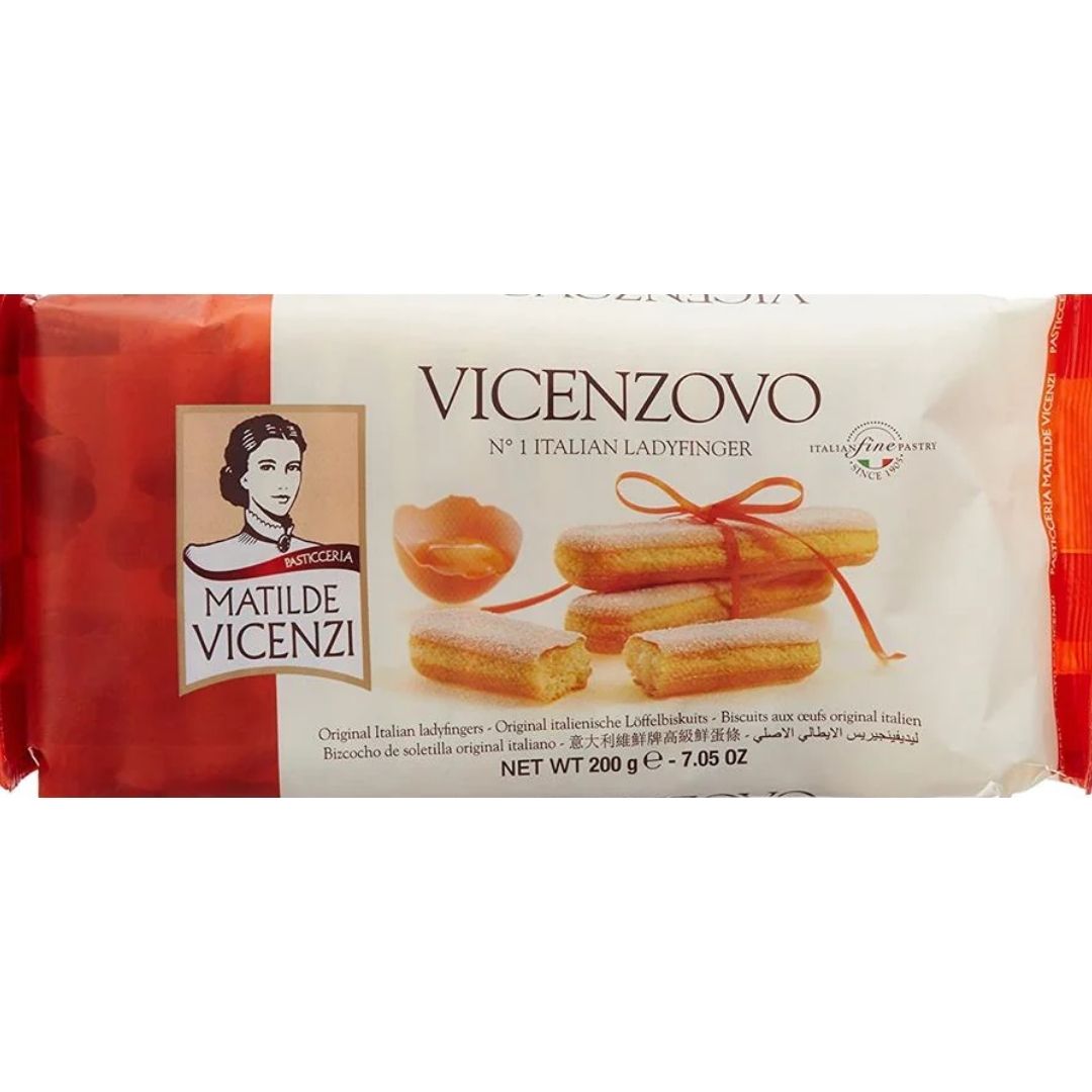 Ladyfingers Biscuits 200Gm Vicenzovo