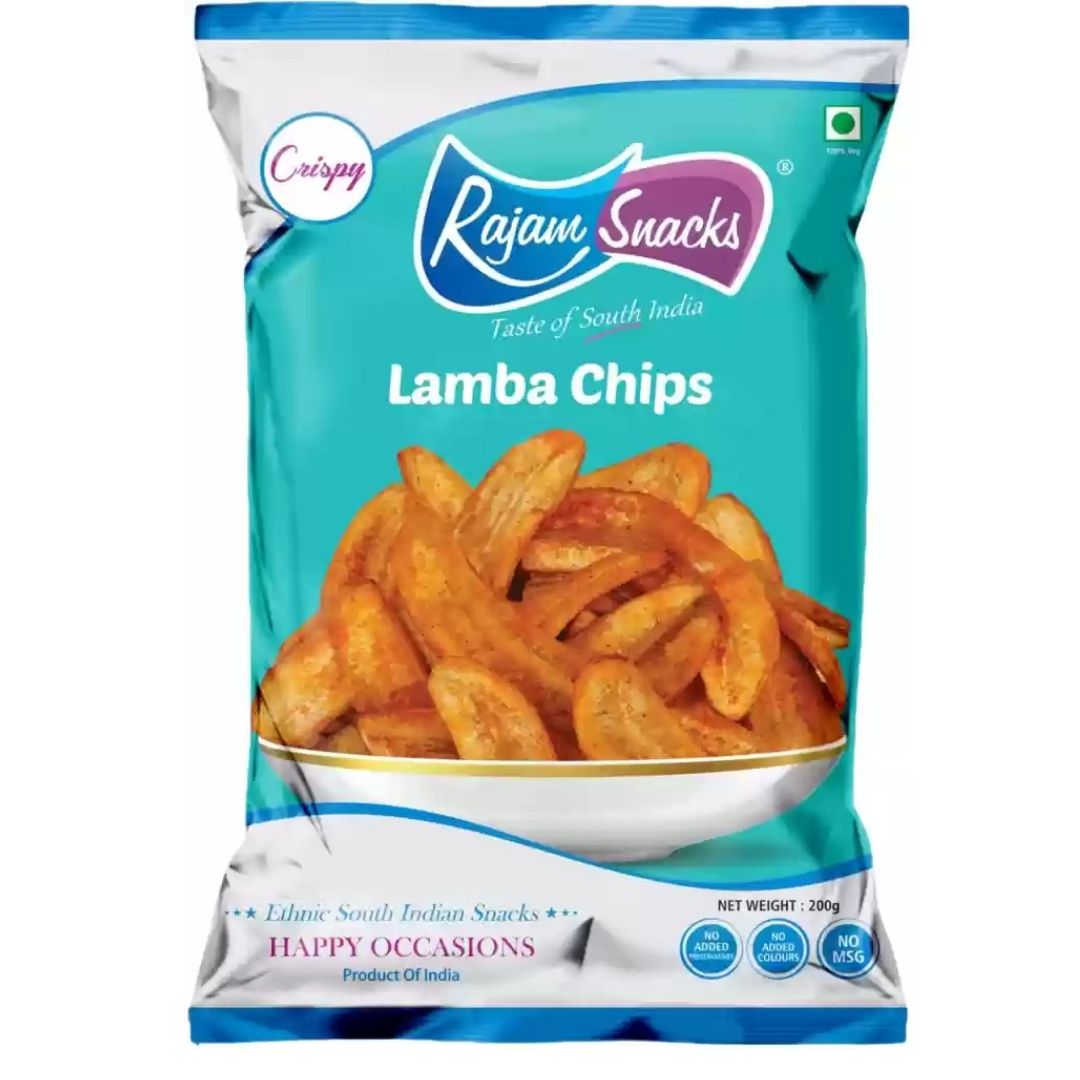 Lamba Chips Tikha Banana Rajam Snacks