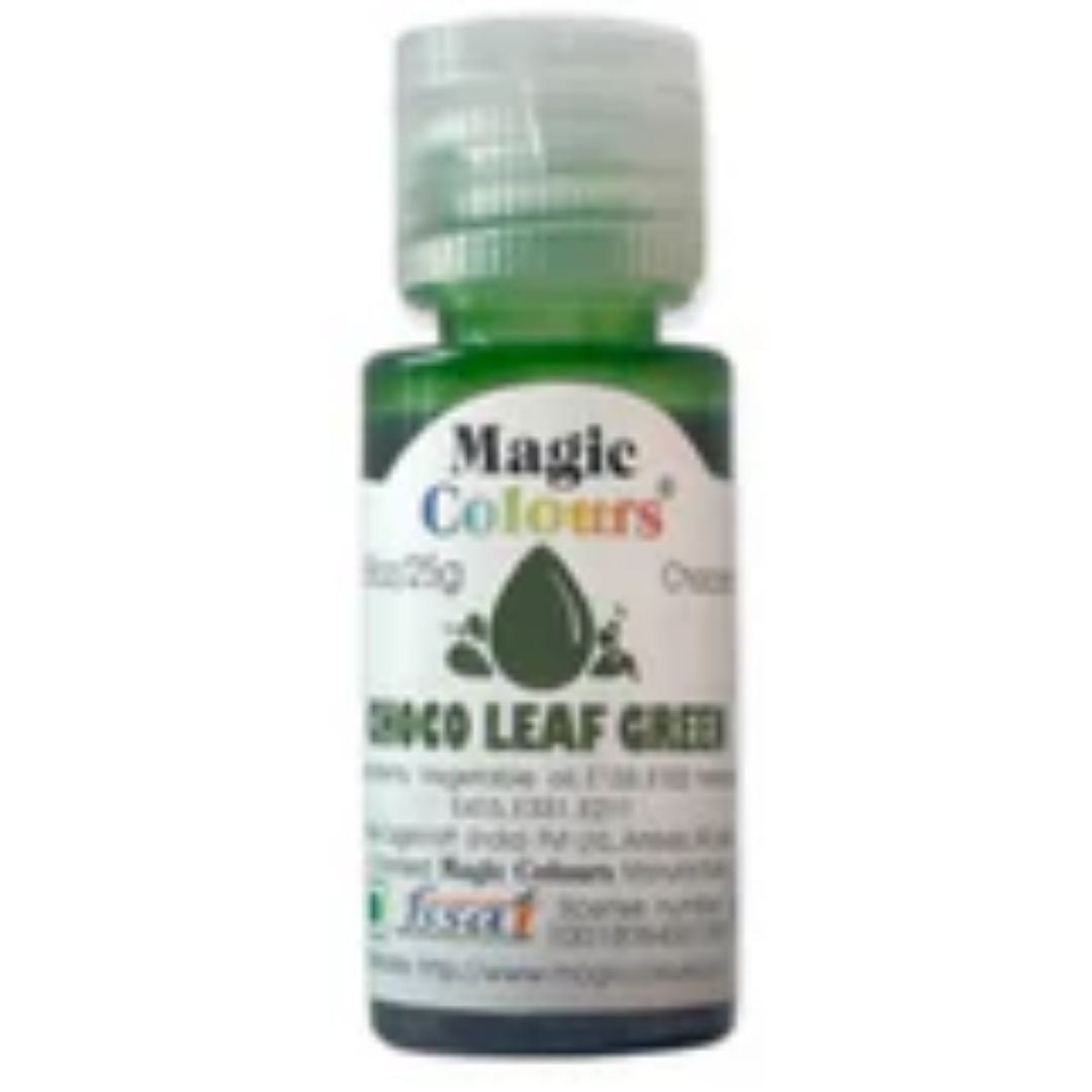 Leaf Green Choco Mini Gels Candy Food Magic Colours