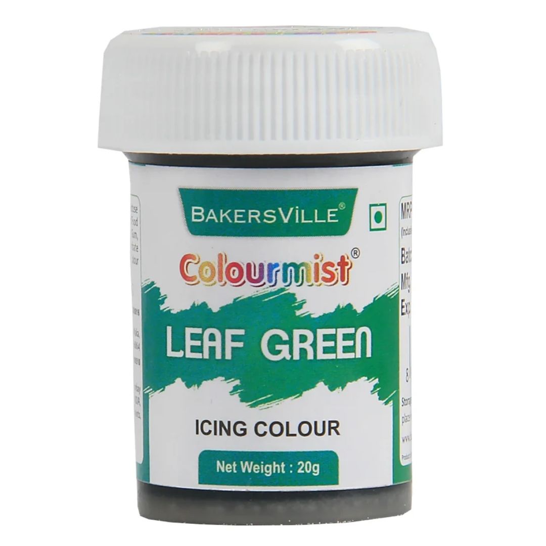 Leaf Green Edible Icing Color 20g Colourmist