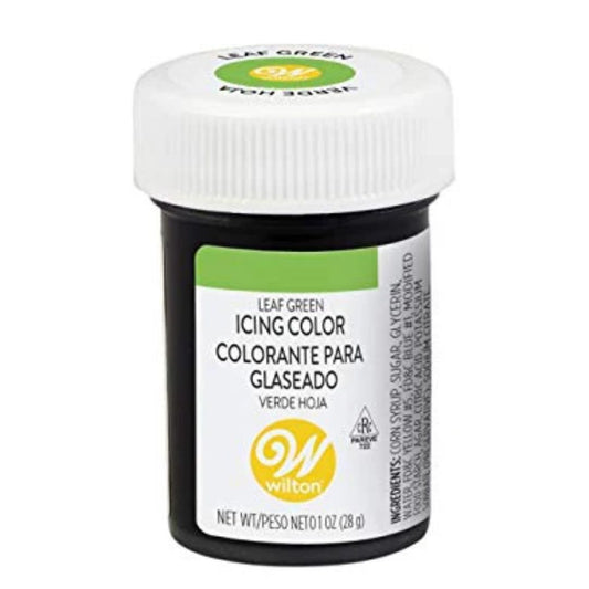 Leaf Green Gel Food Coloring Icing 28.3g Wilton