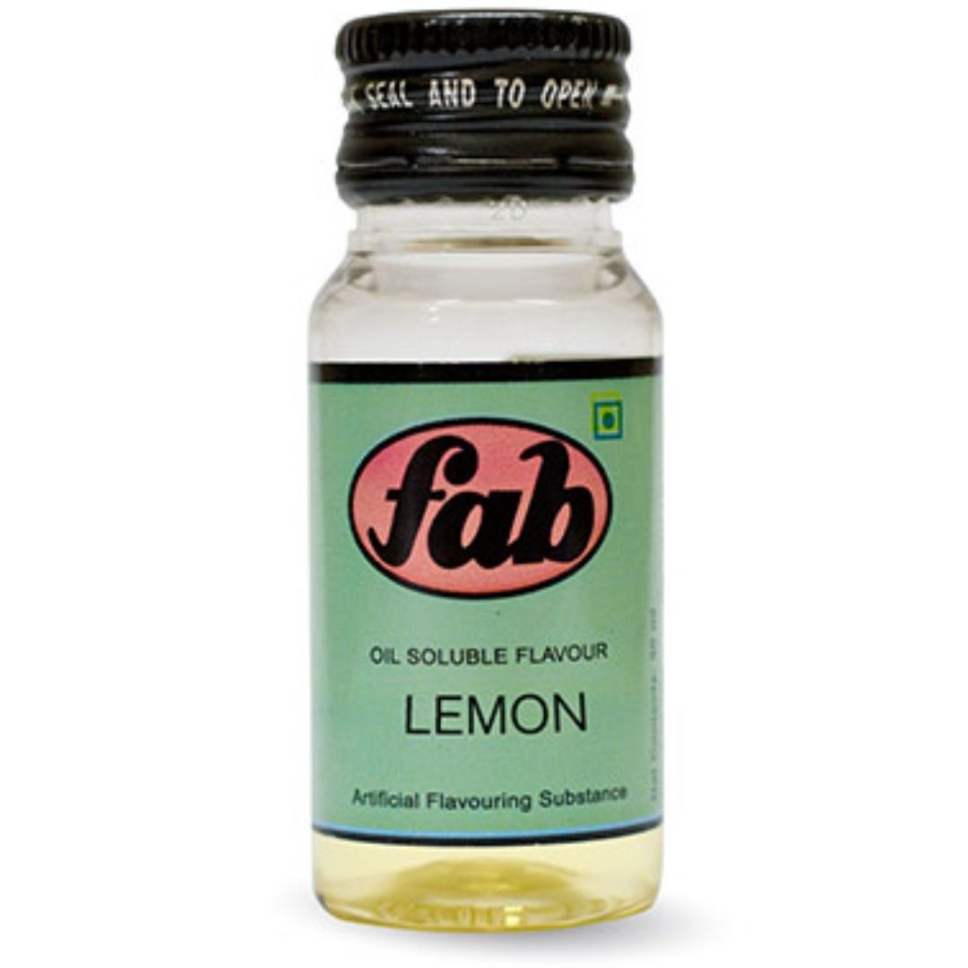 Lemon - Fab Oil Soluble Flavours 30ml Fab