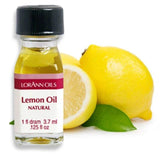 Lemon Oil Natural 3.7ml Lorann Oils