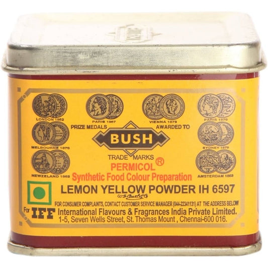 Lemon Yellow Colour 100 gm  Bush