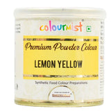 Lemon Yellow Premium Powder Colour 100g Colourmist