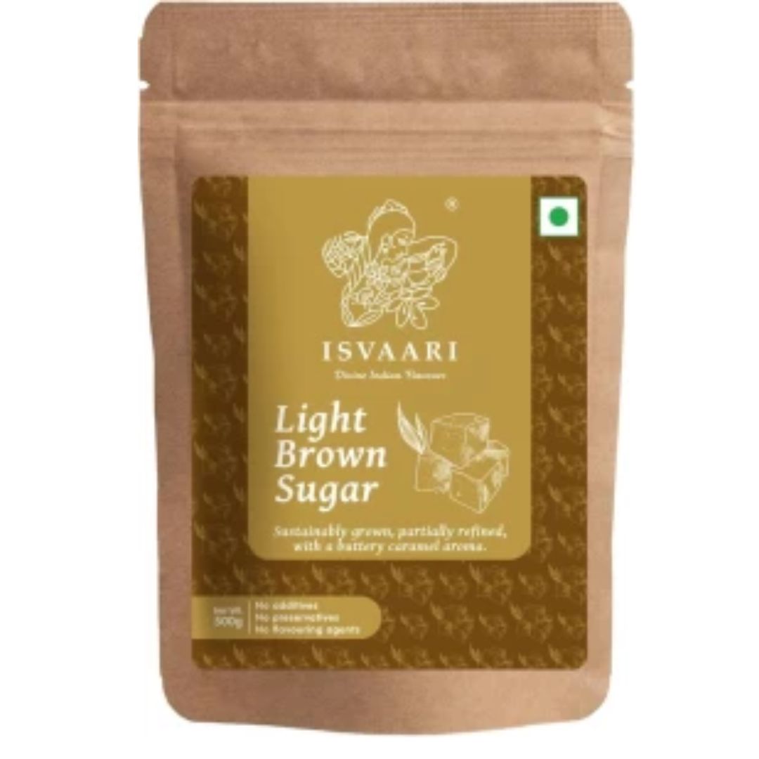 Light Brown Sugar 1kg Isvaari