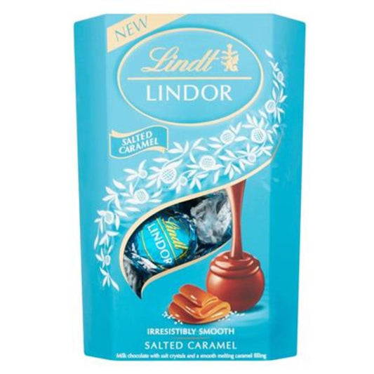 Lindor Chocolate Truffles Salted Caramel 200g Lindt