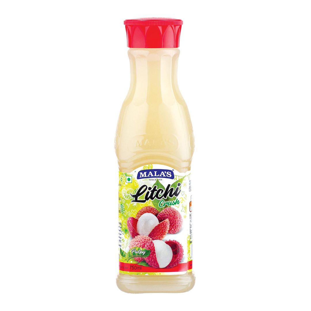 Litchi Crush 750 ml  Mala'S