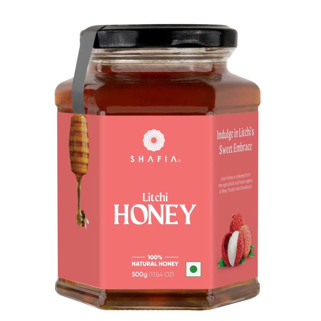 Litchi Honey 500gm Shafia