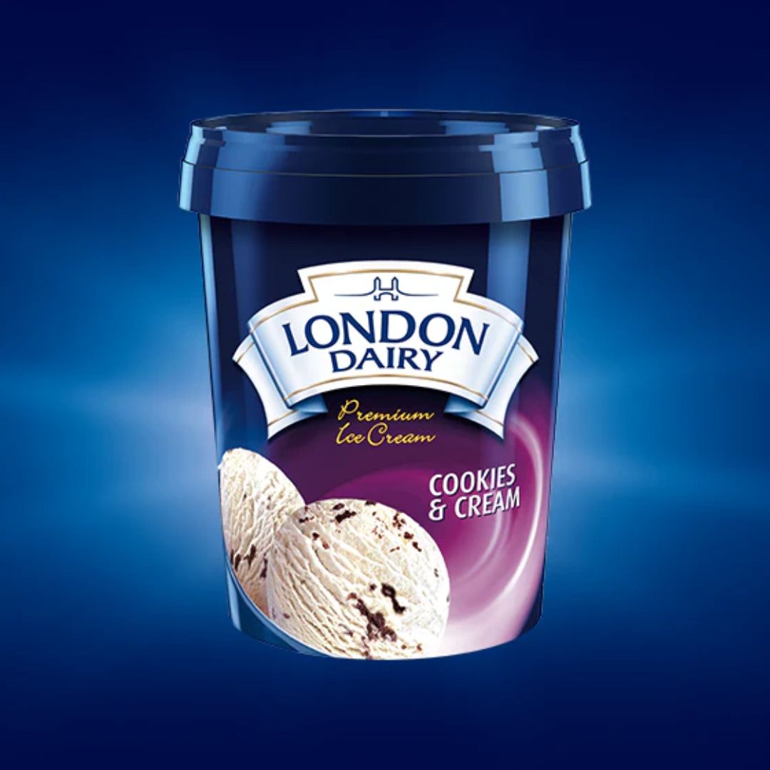 Cookies and Cream 500ml London Dairy