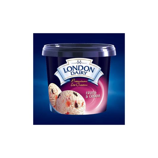 Premium Ice Ceam Fruit N Cream 1ltr London Dairy