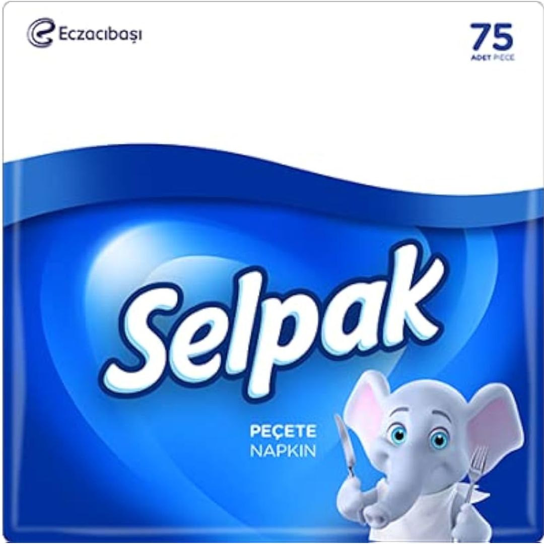 Luncheon Napkin  (2 ply x 75 sheets)  Selpak