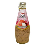 Lychee Basil Seed Drink 300ml Krave More