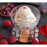 Lychee Ice Cream (40 Scoops) 4 ltr  Dlish