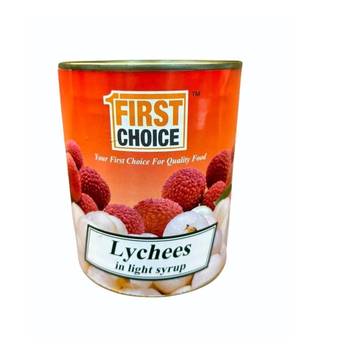 Lychee In Light Syrup 800g First Choice