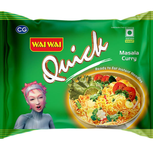 MASALA VEG CURRY NOODLES 55G WAI WAI