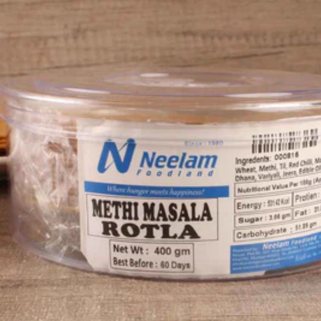 METHI MASALA ROTLA 400G NEELAM