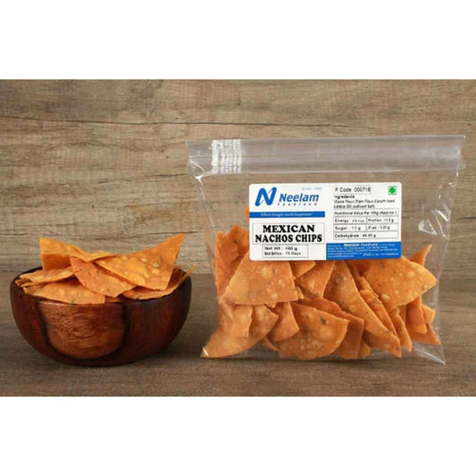 MEXICAN NACHOS CHIPS 100 GM NEELAM