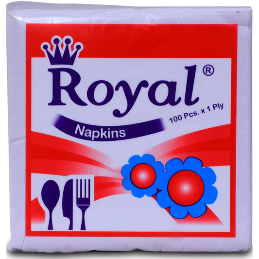 M Fold Paper Napkin (Pack of 100pcs) Royal