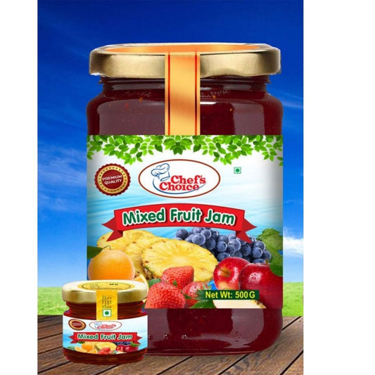 MIXED FRUIT JAM 500G CHEF'S CHOICE