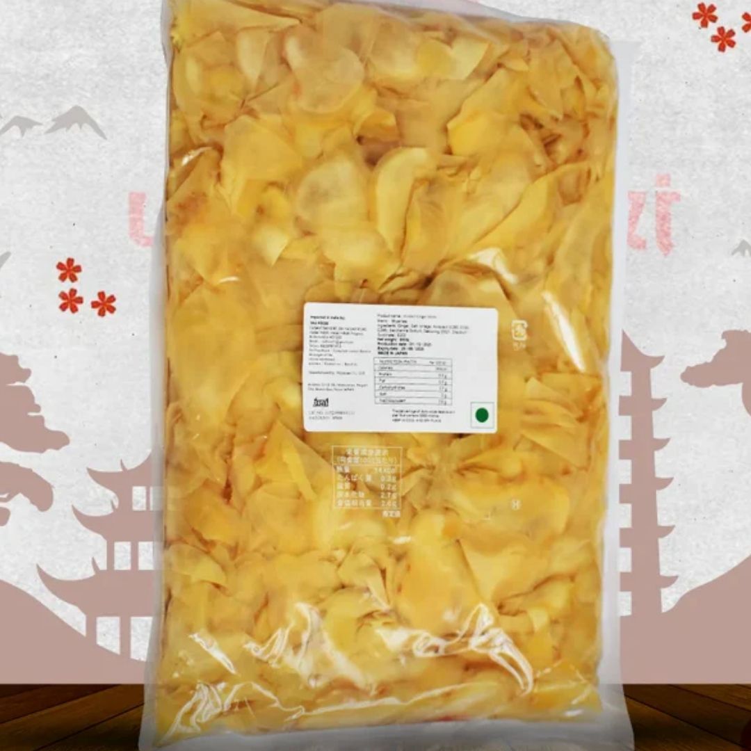MIYANAE PICKLED GINGER WHITE 80G OISHII