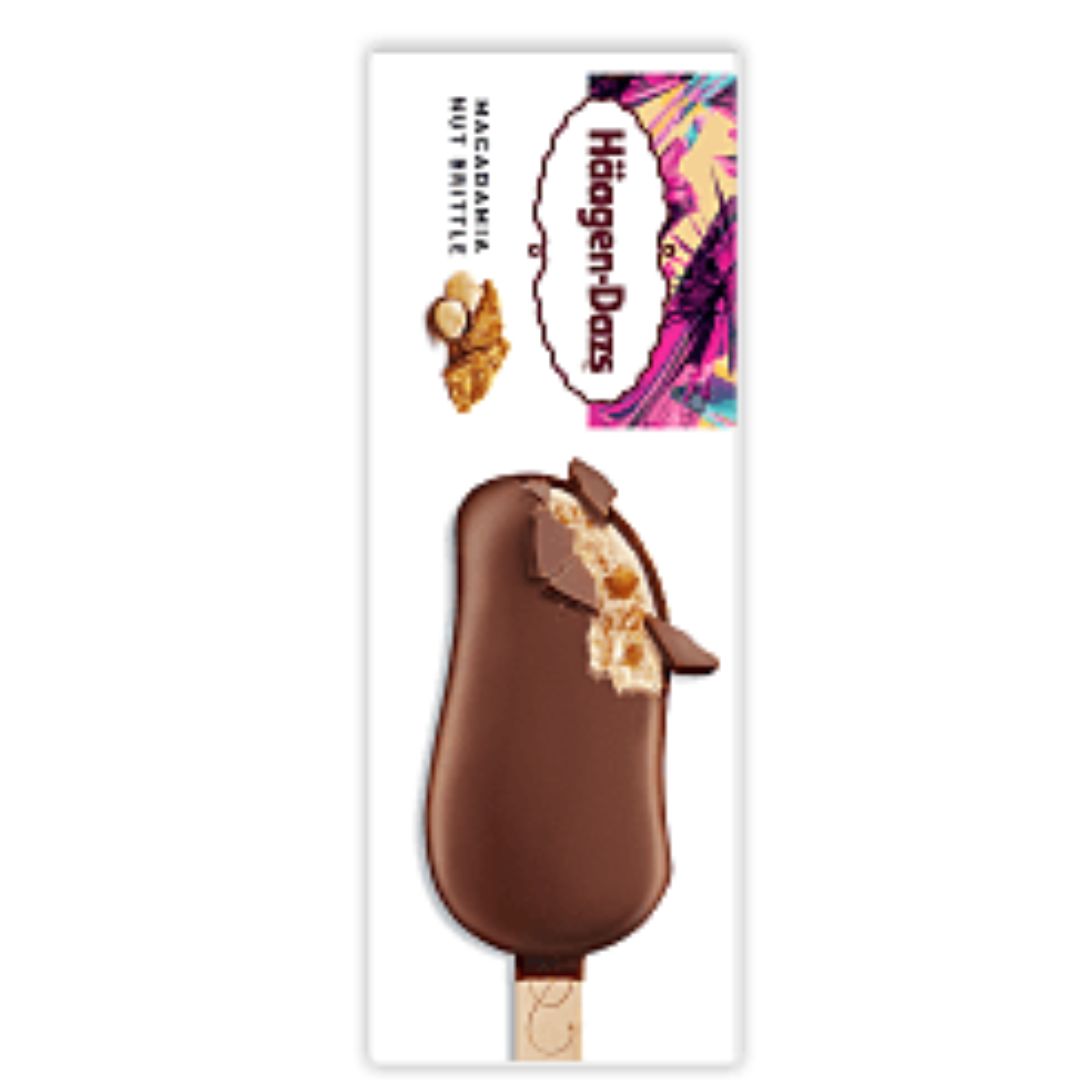 Macadamia Nut Brittle Stickbar Häagen-Dazs