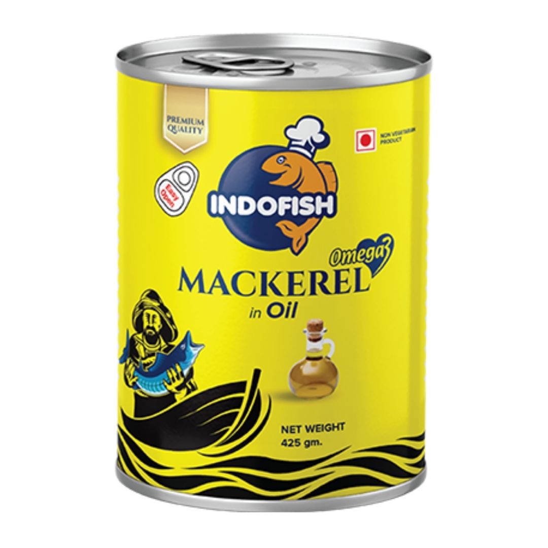 Mackerel In Oil 425g Indofish