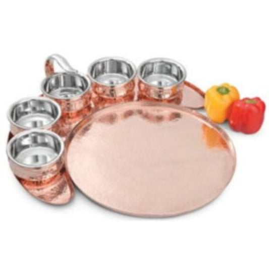 Majestic Thali Set – Small (7 Pcs Set) No. 1 La Coppera