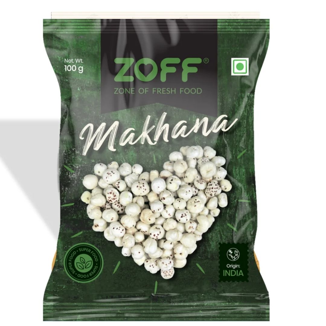 Makhana (Lotus Seeds) -100Gm Zoff