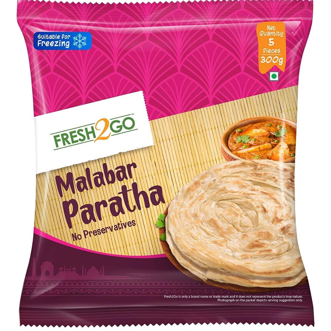 Malabar Paratha (Frozen) 80 gm  Fresh2Go