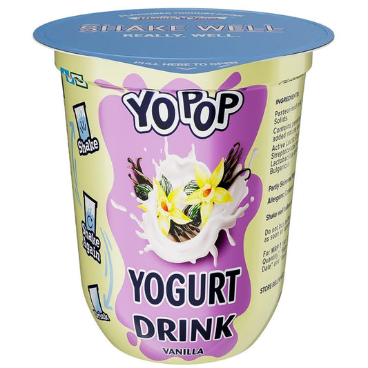 Yo Pop Vanilla Flavoured Yoghurt Drink 125ml Mamie Yova