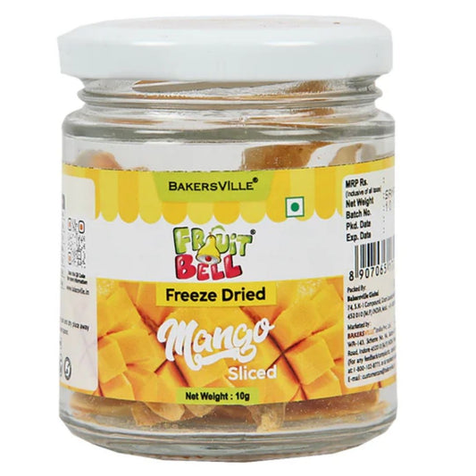 Mango Fruitbell Freeze Dried sliced 10g Bakersville