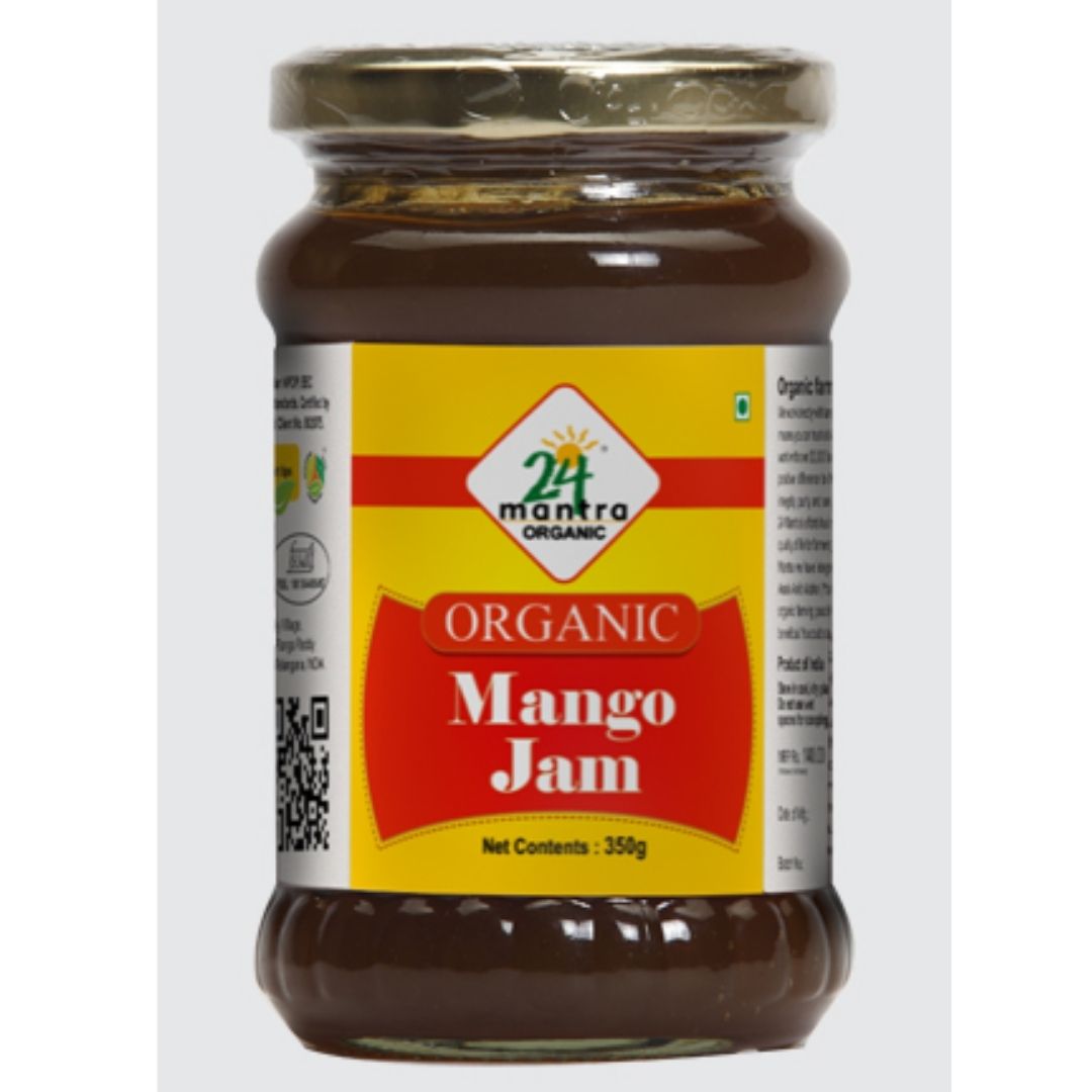 Mango Jam 350g 24 Mantra Organic