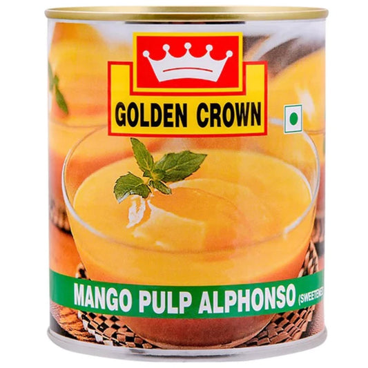 Alphonso Mango Pulp 850 gm  Golden Crown